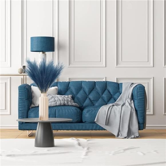 8 PCS Faux Pampas Grass 38"/3.1ftTall Artificial Pompous Grass Large Fake Pompas - Picture 3 of 6